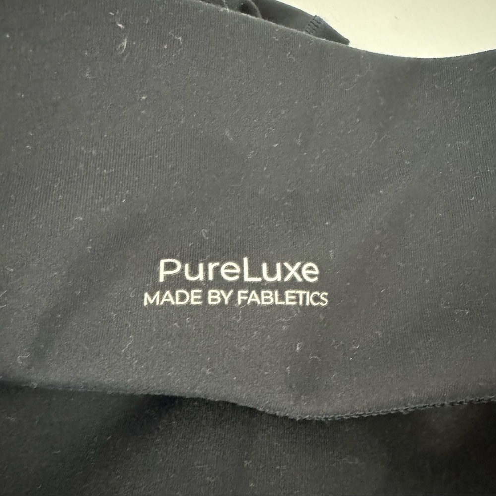 Fabletics Leggings‎ PureLuxe Solid Black Side Poc… - image 9